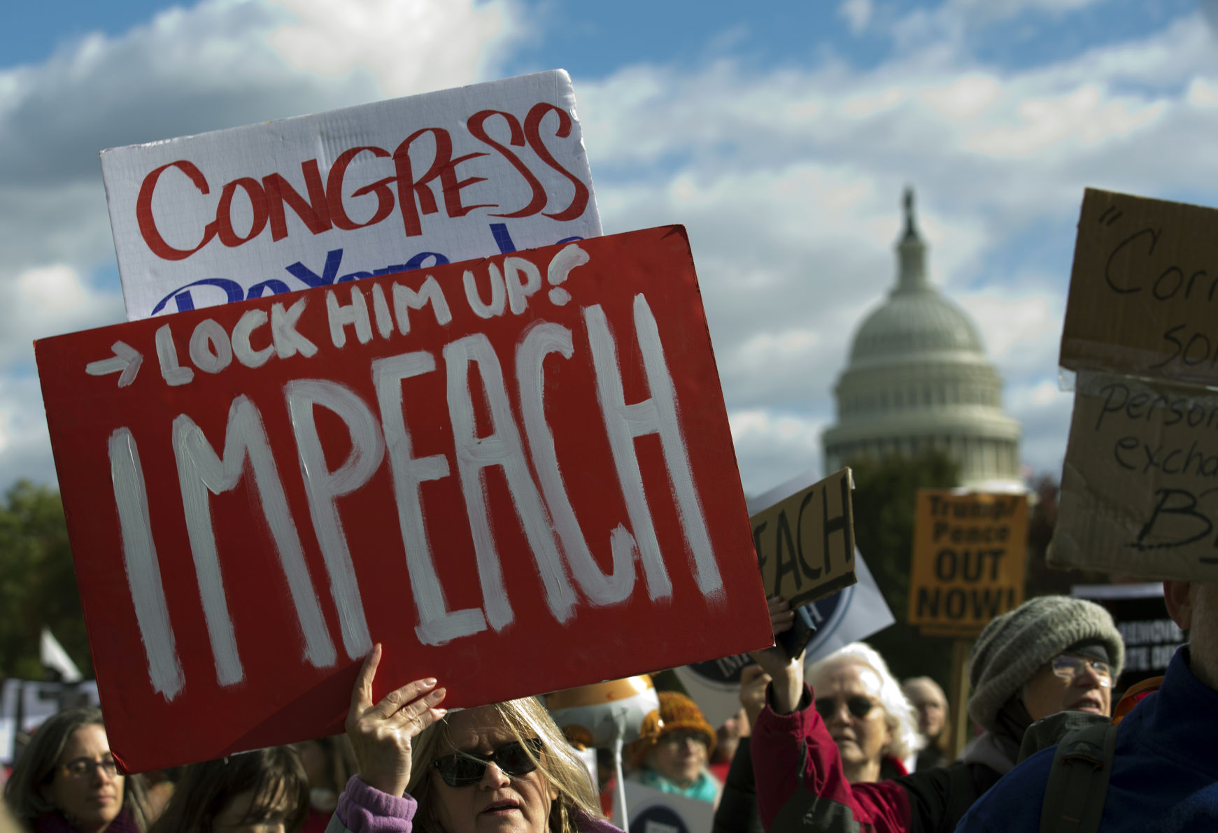 Trump impeachment protest
